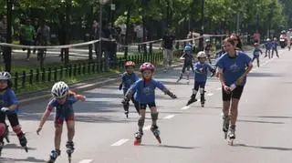 Najmłodsi zawodnicy na trasie