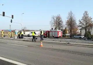 Wypadek w miejscowości Niepiekła