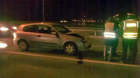 Nissan wjechał w smarta