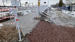 Dojście z peronu do ulicy Przeworskiej