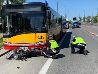 Wypadek na Łopuszańskiej 