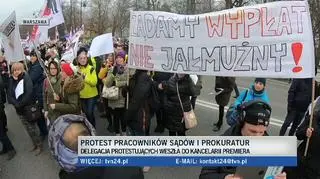 "Protestujący czekają na konkretne odpowiedzi od premiera"