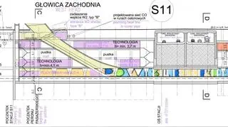 Stacja Powiśle i tunel Wisłostrady