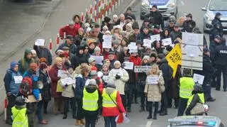 Protest na Służewcu