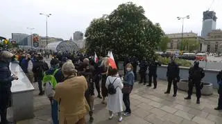 Protest przedsiębiorców w Warszawie