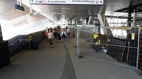 Trwają prace budowlane na stacji Warszawa Zachodnia