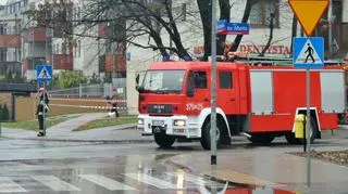 Akcja służb w Wesołej