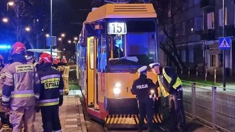 Tramwaj potrącił pieszą na Żoliborzu 