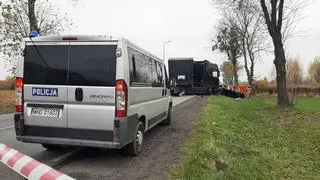 Wypadek na drodze krajowej numer 62