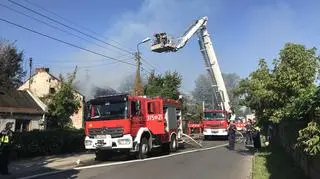 Pożar na Targówku