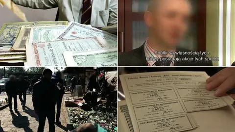 "Nie mają związku z przedwojennymi właścicielami". Zarobili krocie na akcjach 
