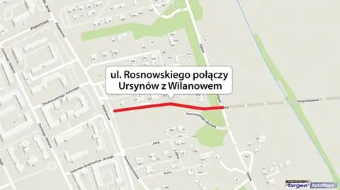 Jest przetarg. Ta ulica połączy Ursynów z Wilanowem