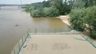 Plaża pod wodą