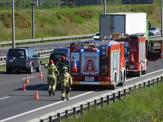 Śmiertelny wypadek z udziałem motocyklisty na S8