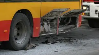 Pożar autobusu