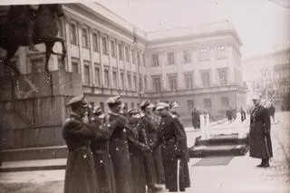 Gen. Tadeusz Kasprzycki z oficerami Wojska Polskiego, 1937