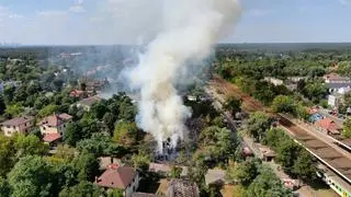 Pożar przy ulicy Jagienki