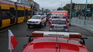 Zderzenie na rondzie de Gaulle&#039;a