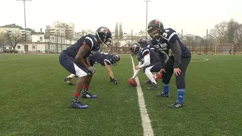 Oko w oko z gladiatorami. Na trenigu Warsaw Eagles