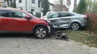 Zderzenie w Marysinie Wawerskim