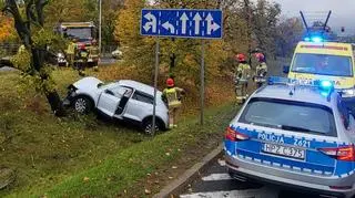 Wypadek na Żwirki i Wigury 