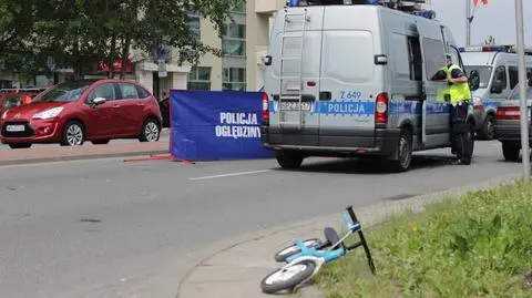 Policja szuka świadków śmiertelnego potrącenia 2-latka 