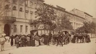 Aleje Jerozolimskie w roku 1870