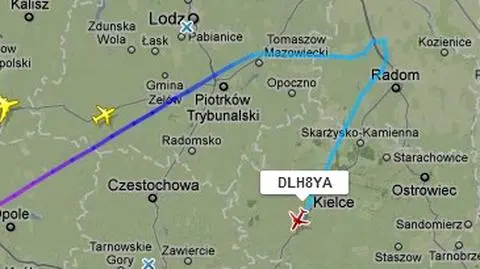 Mgła coraz mniejsza. Samoloty już lądują 