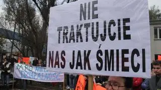 Protest mieszkańców Radiowa