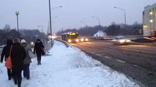 Deszcz rozpuścił śnieg