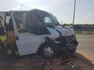 Zderzenie na S8