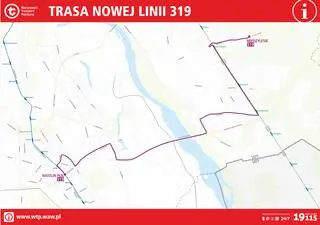 Trasa linii numer 319