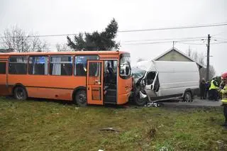 Wypadek w miejscowości Jeziorzany 