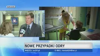 44 przypadki odry na Mazowszu