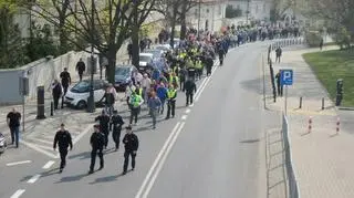 Protest taksówkarzy