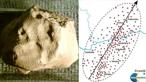 Największy deszcz meteorytów spadł 145 lat temu pod Pułtuskiem