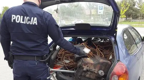 Prowadził po amfetaminie, wiózł ukradzioną stal zbrojeniową
