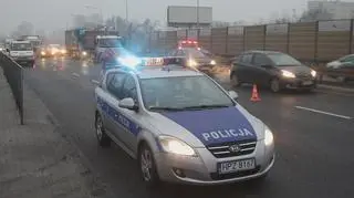 Wypadek na Wale Miedzeszyńskim