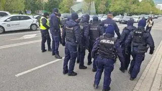 Protest aktywistów w centrum