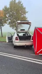 Kierująca skodą ma w śledztwie status świadka