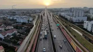 Zderzenie na Trasie Siekierkowskiej