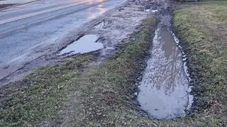 Problemy z odwodnieniem ulicy Białołęckiej