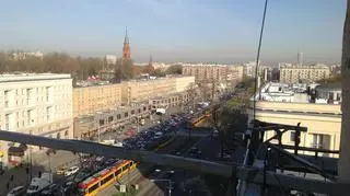 Wykolejenie tramwaju na skrzyżowaniu