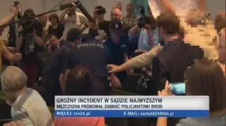 Incydent w Sądzie Najwyższym