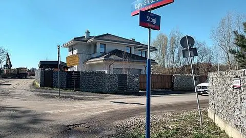 Prace na ulicy Kąty Grodziskie