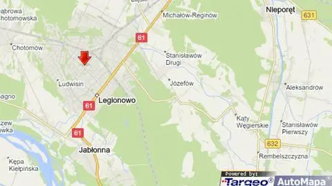 Pościg w Legionowie. "Kierowca pod wpływem, narkotyki w aucie"