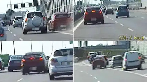 224 km/h na liczniku. 24-latek uciekał przed policją