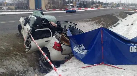 Tragiczny wypadek na ul. Modlińskiej fot. TVN Warszawa