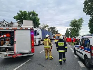 Śmiertelny wypadek na DK62