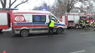 Wypadek na Szosie Lubelskiej